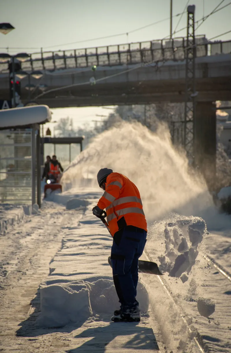 Winterdienst · Symbolfoto
